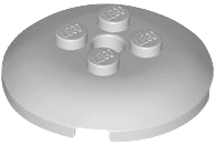 Brick, Round 4 x 4 x 2/3 Dome Top with Hole