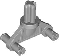 Technic Axle with Double Dual Wheels Holder