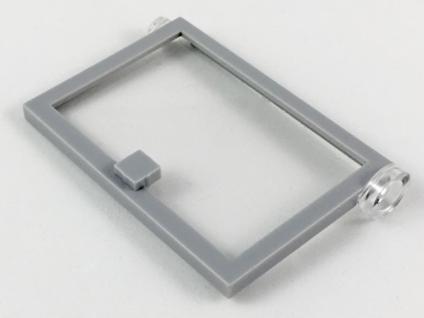 Door 1 x 4 x 5 Right with Fixed Trans-Clear Glass