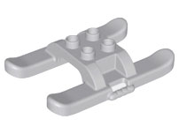 Duplo Helicopter Skids Solid Rounded Ends