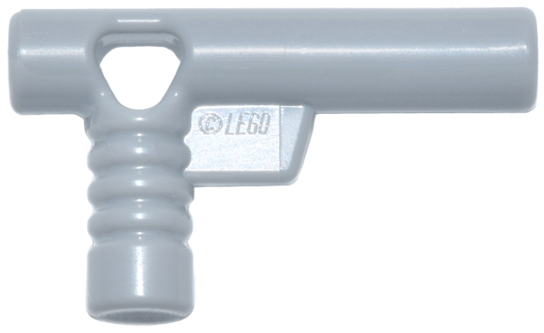Minifigure, Utensil Hose Nozzle Elaborate - 3-Rib Handle