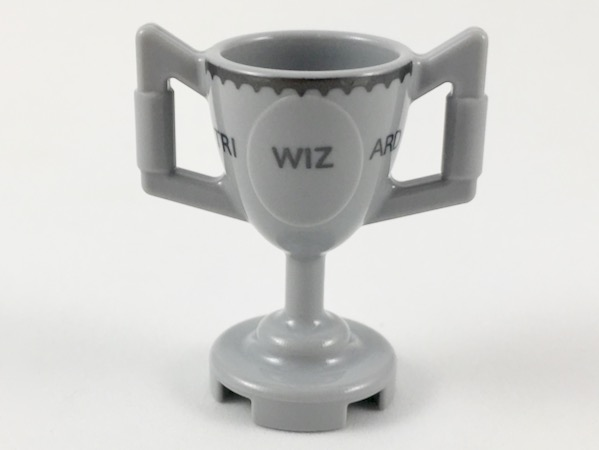 Minifigure, Utensil Trophy Cup with Tri-Wizard Cup Pattern