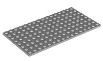92438 LEGO Light Blue Plate Base Board 8 x 16 x1 