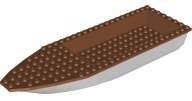 Boat, Hull Unitary 28 x 8 with Reddish Brown Top (92710 / 92711)