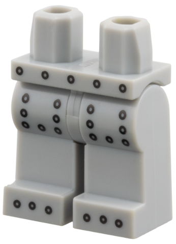 Hips and Legs with Rivets Pattern