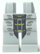 Hips and Legs with Dark Blue Snake Pattern