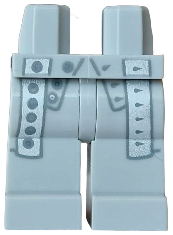 Hips and Legs with Robe Ends and Vest Ends, Silver Trim and Buttons Pattern