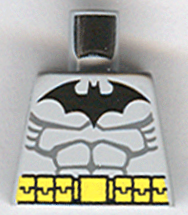 Torso Batman Logo with Muscles and Yellow Belt Pattern : Part 973pb0182 |  BrickLink