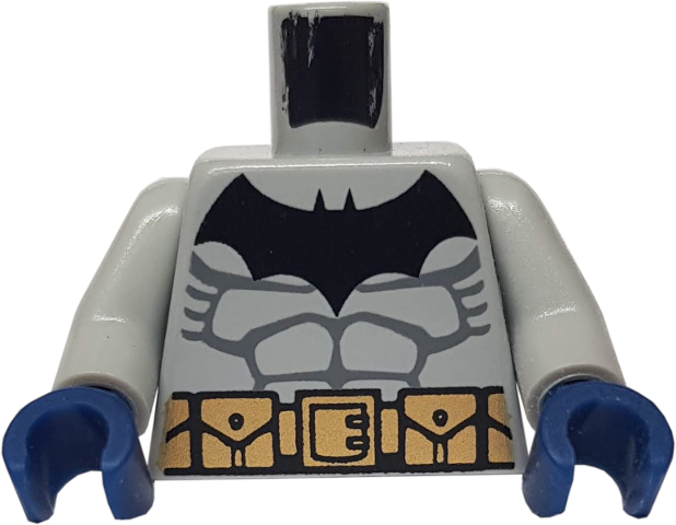 1 x LEGO 20058 Poitrine Torse Chest Armor Batman Logo NEUF NEW noir, black 