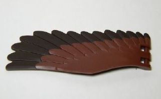 Eagle Wing - Right with Dark Brown Feathers Pattern