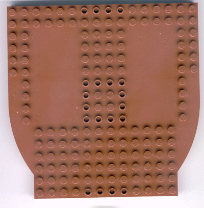 Boat, Deck Brick 16 x 16 x 1 Stern