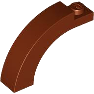 Arch 1 x 4 x 2 1/3 Curved Top