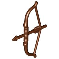 LEGO Minifigure 93231 Weapon Long Bow with Arrow reddsih brown NEUF NEW 