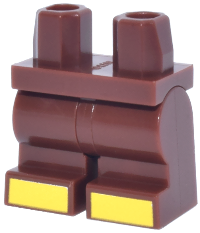 Hips and Medium Legs with Yellow Shoe Tips Pattern