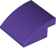 Slope, Curved 4 x 4 x 1 2/3