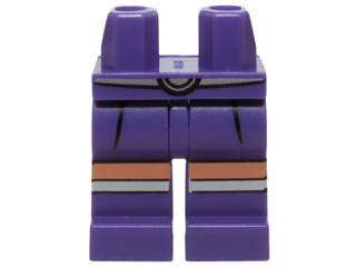 Hips and Legs with Miniskirt, Silver Belt and Boot Tops Pattern