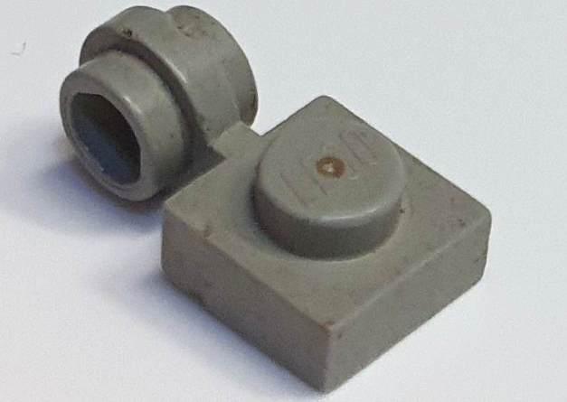 Plate, Modified 1 x 1 with Light Attachment - Thin Ring