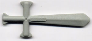 Duplo Utensil Sword - Thin, Rubber