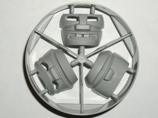 Sports Hockey Masks on Sprue - Masks 2, 3, 4