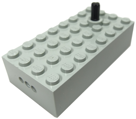 Electric, Train 12V Remote Control Switch Motor 4 x 8 x 1 2/3 with Shallow Middle Hole