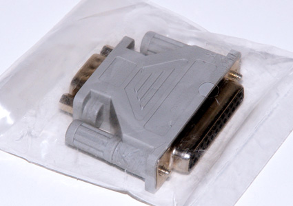 Electric, Connector, Serial 9 Pin Male to 25 Pin Female Adapter, Control Lab Version