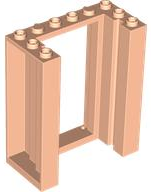 Door, Frame 3 x 6 x 6 with Channels