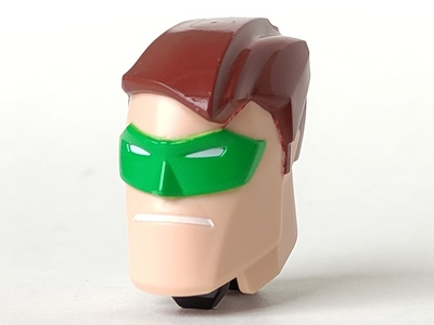 Large Figure Head Modified Super Heroes Green Lantern Pattern