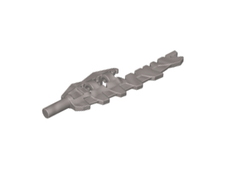 Minifigure, Weapon Sword, Serrated with Bar Holder (Vengious)