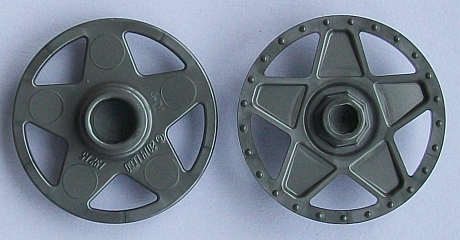 Wheel Cover 5 Spoke Thick with Edge Bolts - for Wheel 56145