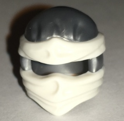 Part 19857pb03 : Minifigure, Headgear Ninjago Wrap Type 2 with Molded ...