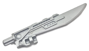 Large Figure Weapon, Blade with Bar Holder and Axle