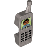 Duplo Utensil Telephone, Mobile with Keypad with Numbers and Display of Man Pattern