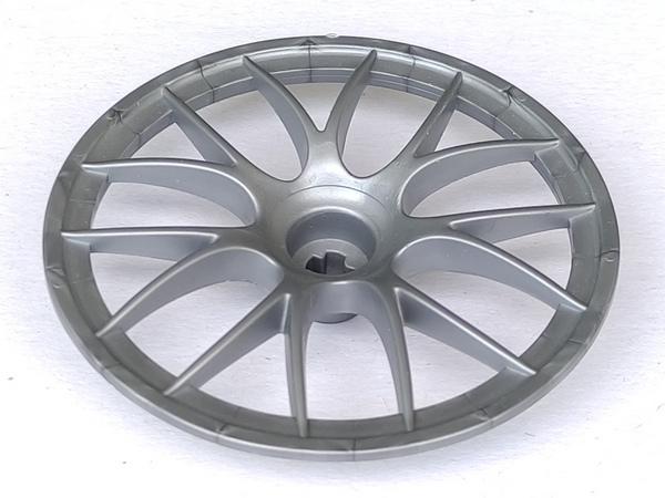 Wheel Cover 7 Spoke with Axle Hole - 56mm D. - for Wheel 44772