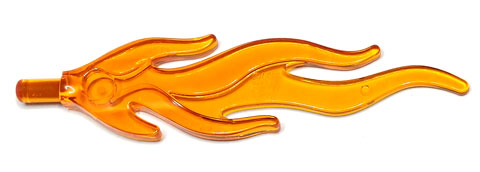 Wave Rounded Straight Large with Bar End (Flame)