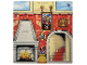 Part No: 104681  Name: Plastic 3D Backdrop with Gryffindor Common Room Pattern