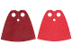 Part No: 19888pb01  Name: Minifigure Cape Cloth, Standard with Dark Red and Red Sides - Spongy Stretchable Fabric