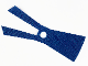 Part No: 24699pb01  Name: Minifigure Robe Cloth, Split in Front Long with Dark Blue and Blue Sides