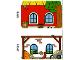 Part No: 42435  Name: Plastic Backdrop for Sets 3618 / 9134 - Duplo Stable