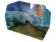 Part No: 5002134ppr01  Name: Paper Cardboard Backdrop for Set 5002134, Mountain Scene