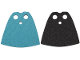 Part No: 522cpb02  Name: Minifigure Cape Cloth, Standard - Starched Fabric - 3.9cm Height with Dark Azure and Black Sides
