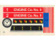 Part No: 590stk01  Name: Sticker Sheet for Set 590 - US Flag Version - (4659)