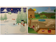 Part No: 6064218  Name: Paper Cardboard Backdrop for Set 45014, Playground / Snowman Winter Pattern