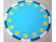 Part No: 62886  Name: Plastic Playmat Duplo, Circus Ring with Yellow Stars Pattern