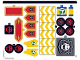 Part No: 72039stk01  Name: Sticker Sheet for Set 72039 - (10112567/6540132)