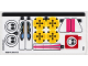 Part No: 72045stk01  Name: Sticker Sheet for Set 72045 - (10112602/6540265)