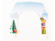 Part No: 850939cdb01  Name: Paper Cardboard Arch for Holiday Set 850939