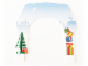 Part No: 850939ppr01  Name: Paper Cardboard Arch for Holiday Set 850939