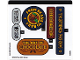 Part No: 910039stk01  Name: Sticker Sheet for Set 910039 - (10110430/6521098)