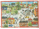 Part No: 9221pap  Name: Paper Duplo Playmat for Set 9221 - Town Scene Pattern