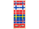 Part No: 940stk02  Name: Sticker Sheet for Set 940 - Sheet 2, Flags for DE, NL, UK, AT, CH, IT (004158)